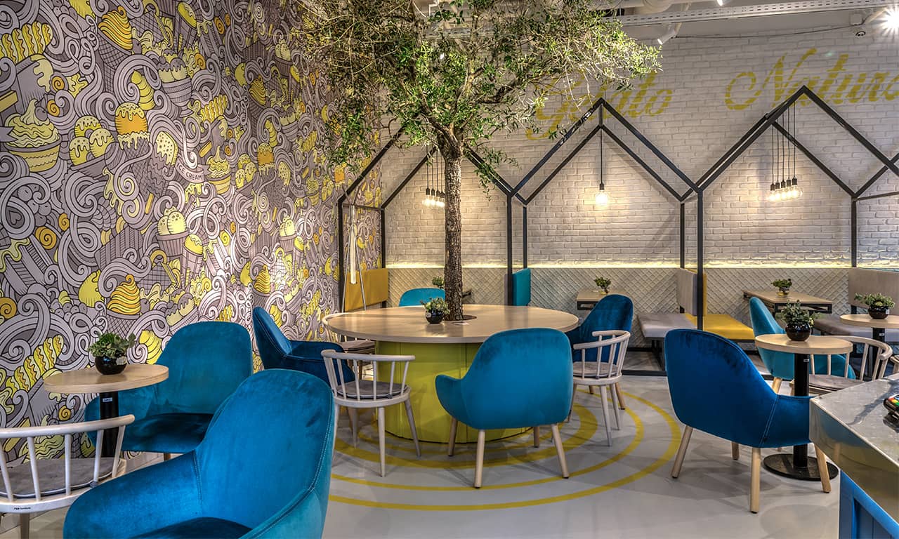 Inspiratie Amenajare Cafenea
